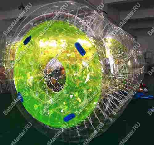 Аттракцион Водный роллер (Гидророллер) "Невидимка" ПВХ, 2.5*2.2*2.2 м