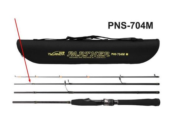 Второе колено от вершинки Tsurinoya Partner PNS-704M
