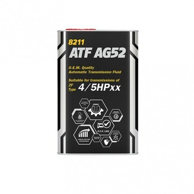 MANNOL 8211 AG52 Automatic Special п/син  Масло трансмиссионное, 1л