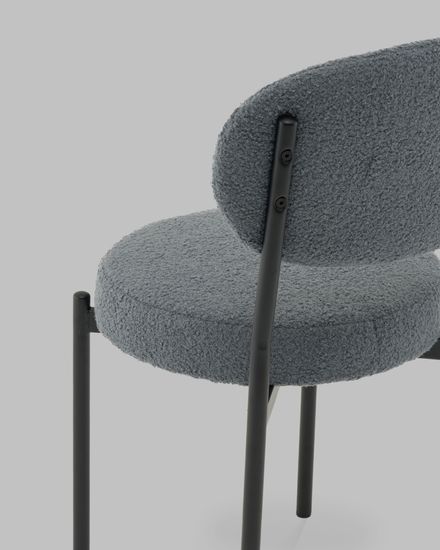 Стул Бриф DD букле темно-серый