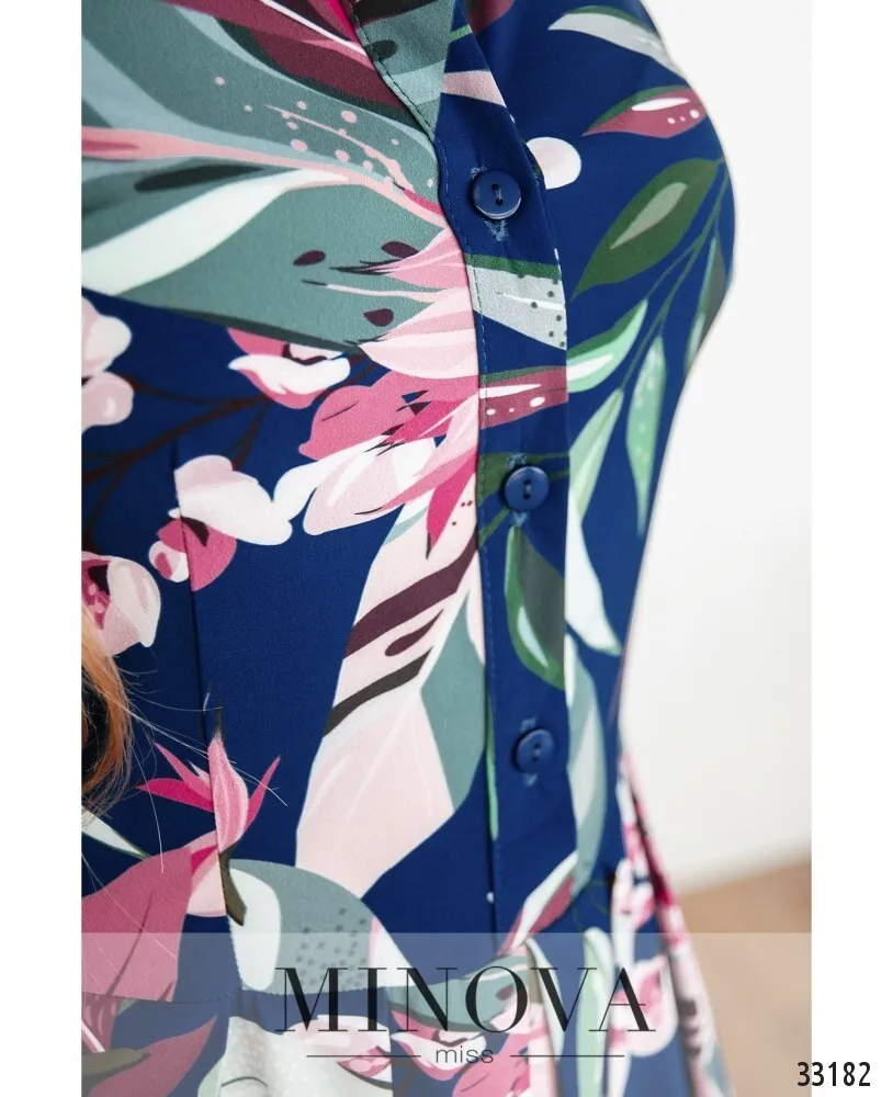 Платье 3120-синий Minova