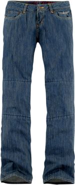 HELLA DENIM PANT (женские, черные)