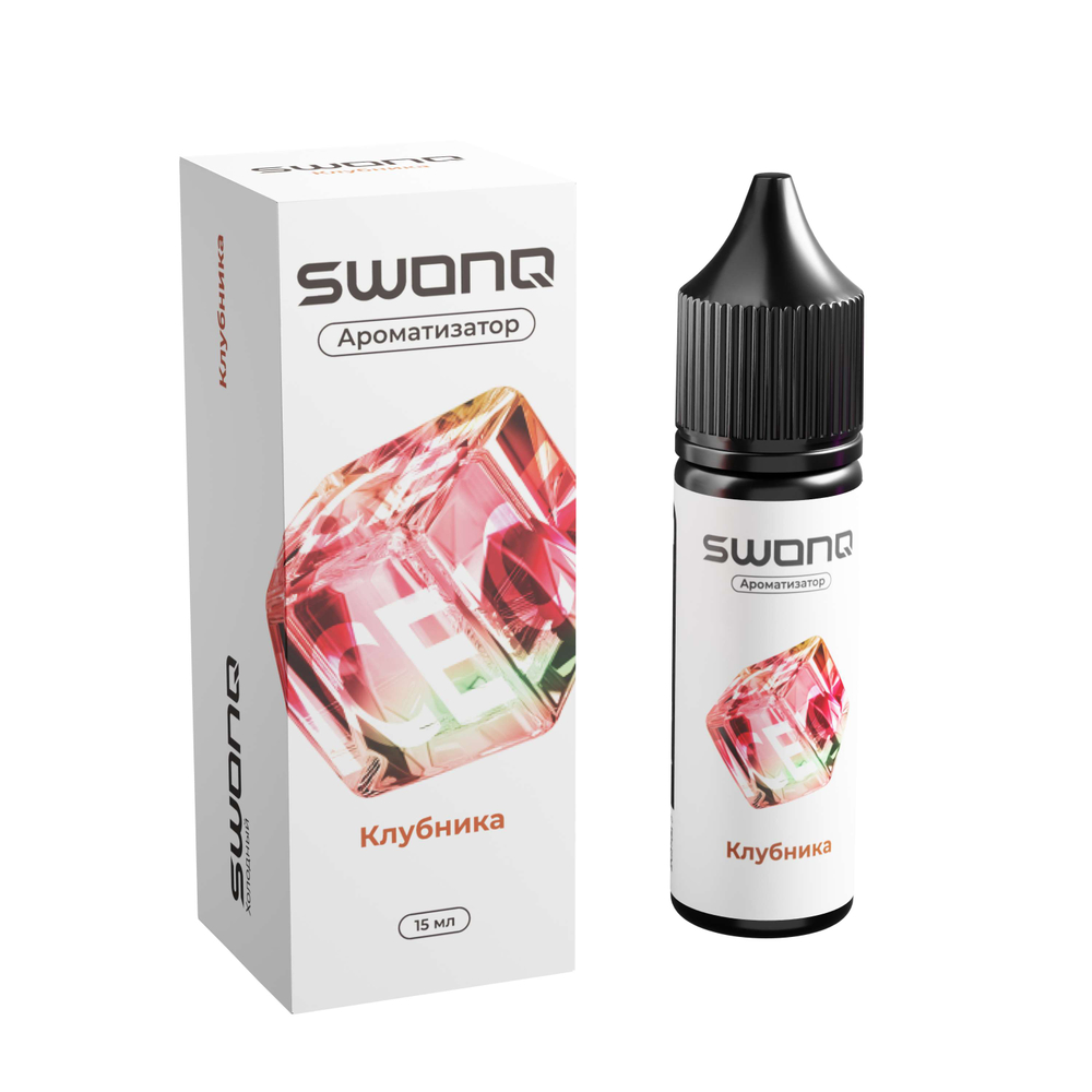 Swonq Cluster Ice Клубника 30мл купить в Москве с доставкой по России