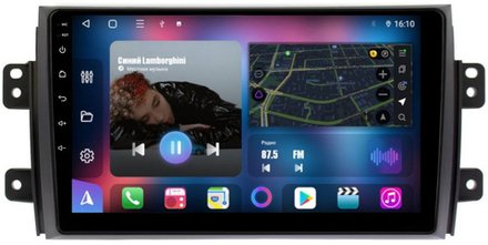 Магнитола Suzuki SX4 2006-2014 - FarCar BM124M на Android 13, QLED, ТОП процессор, 4Гб+32Гб, CarPlay, 4G SIM-слот