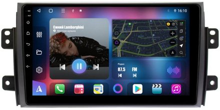 Магнитола Suzuki SX4 2006-2014 - FarCar BM124M на Android 12, QLED, ТОП процессор, 4+32, CarPlay, 4G SIM-слот