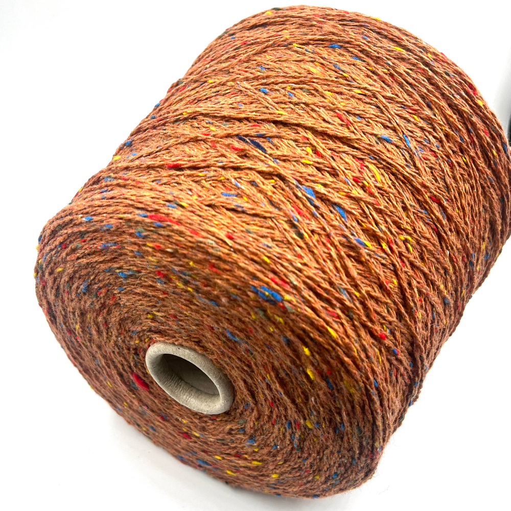 Silver твид меринос 70%, шелк 30%, 400м в 100г, оранж