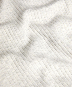 Oysho Свитер в рубчик с высоким воротником, ледяной