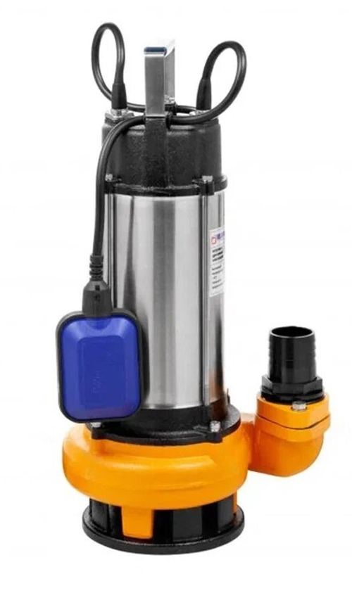 Дренажный насос 750вт чугун (300 л/мин, Н-10, гл. 5м, каб. 10м) БЕЛАМОС