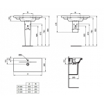 Умывальник Ideal Standard CONNECT SPACE E136901