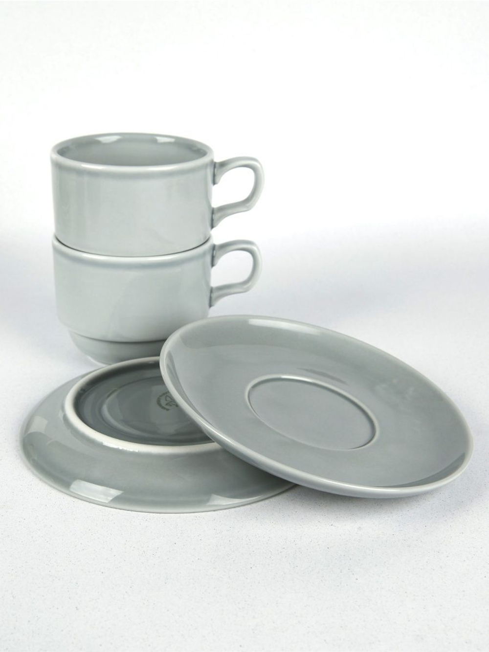 Чайная пара Башкирский фарфор, 200 мл, 2 шт, фарфор, цвет