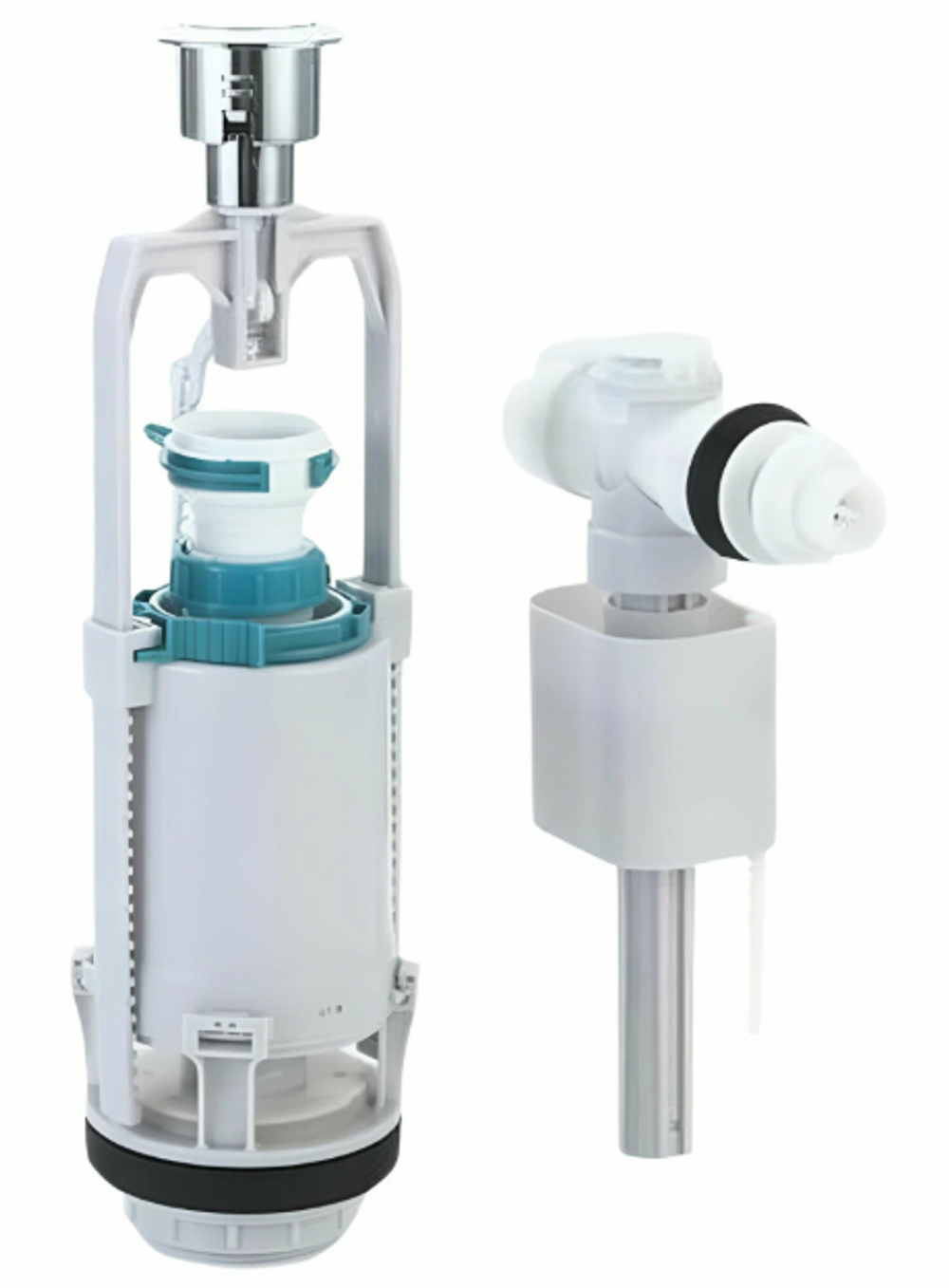 Впускной механизм А18 1/2 ниж.подача, мет.резьба для керамич.бачка