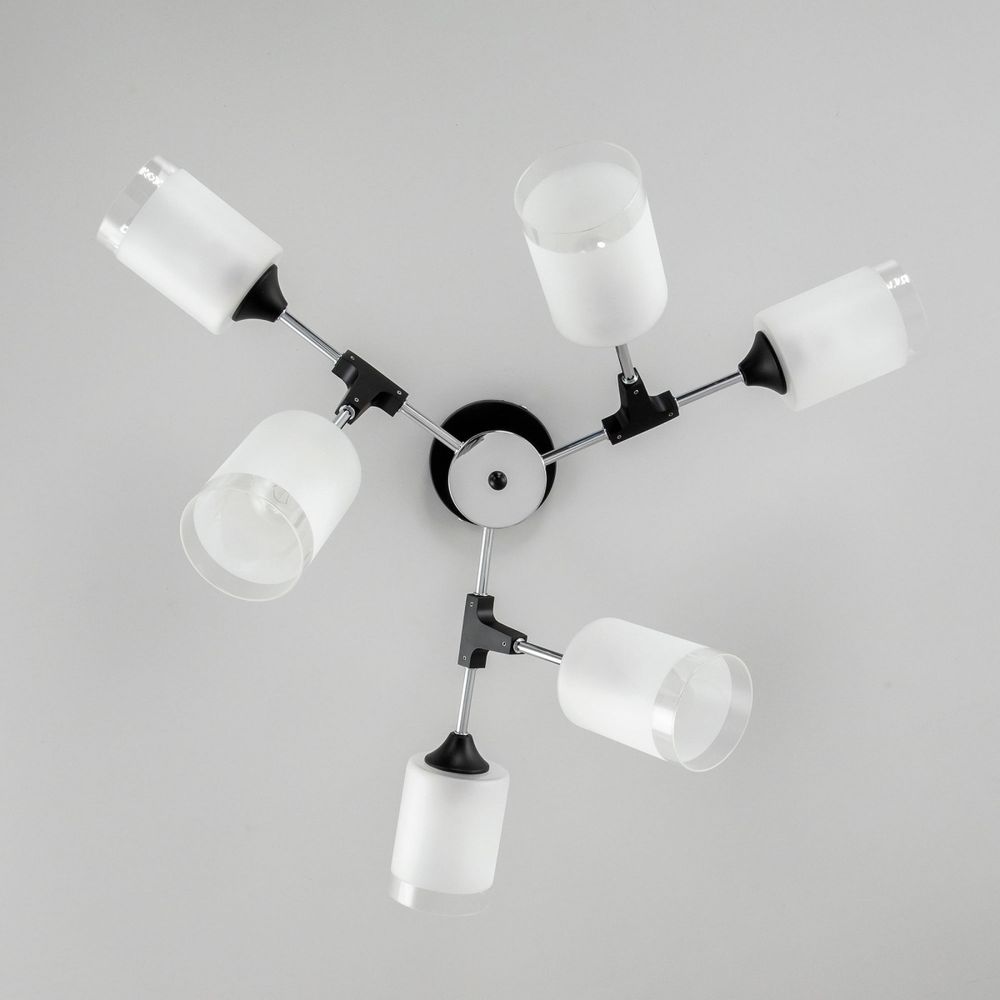 Citilux Эрик CL136165 Люстра потолочная Чёрная