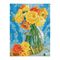 Almaz qaşlarla mozaika \ Алмазная мозаика \ Diamond painting Алмазная мозаика ТРИ СОВЫ "Желтый букет", 40*50см, холст на деревянном подрамнике, картонная коробка