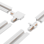 Шинопровод встраиваемый однофазный с питанием и заглушкой Crystal Lux CLT 0.121 01 L2000 WH