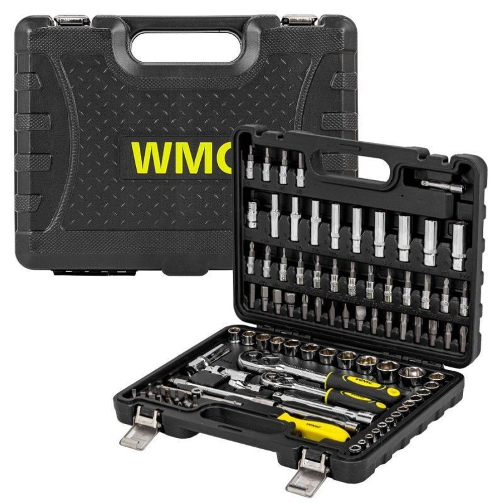 Набор инструментов 94 пр. WMC TOOLS WMC-4941-5DS-м
