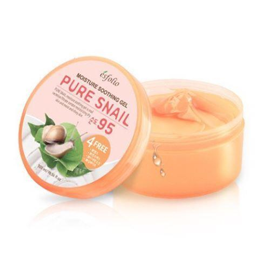 Улиточный гель для лица и тела Esfolio Moisture Soothing Gel Pure Snail 95%