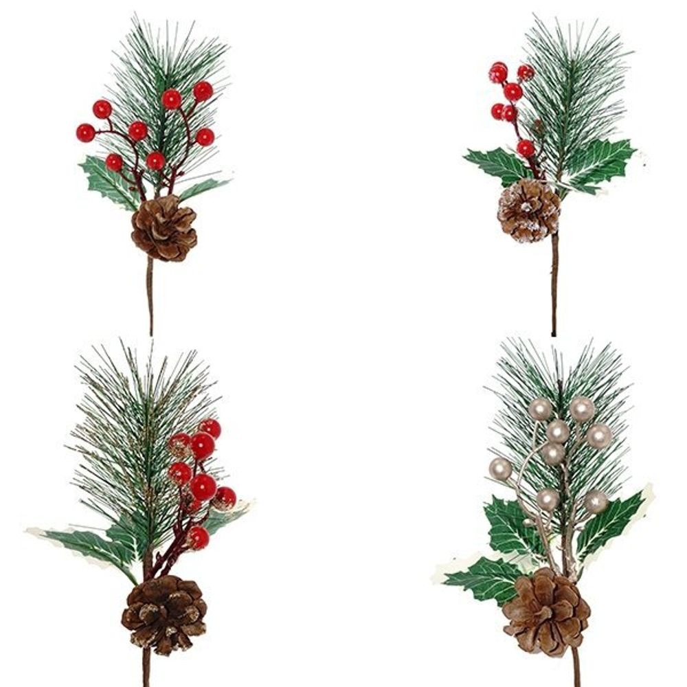 GAEM Изделие декоративное "Ветка", L12 W11 H20 см, 4в.