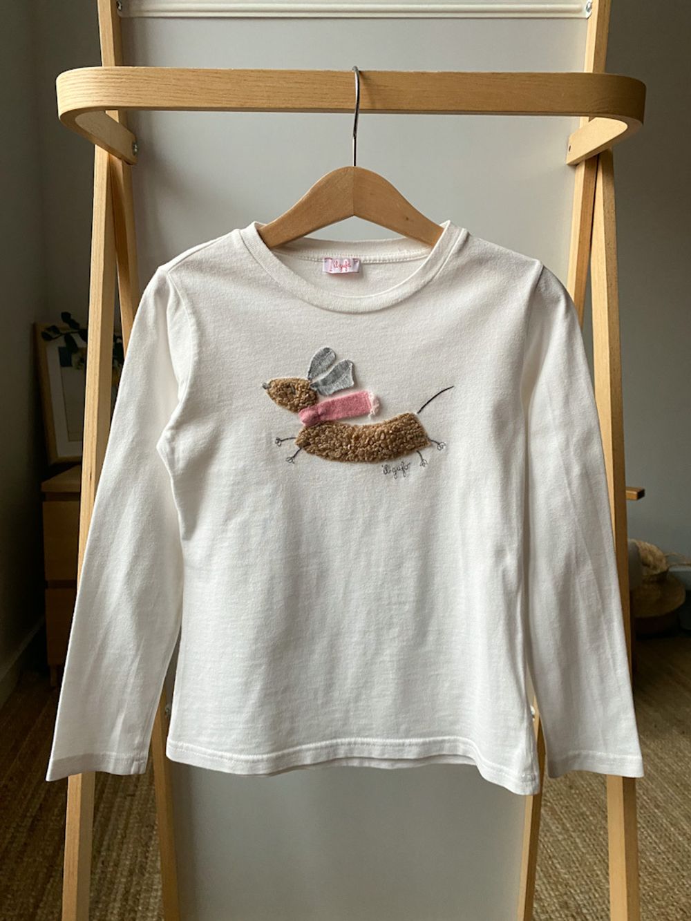 Хлопковый лонгслив Il Gufo, 128