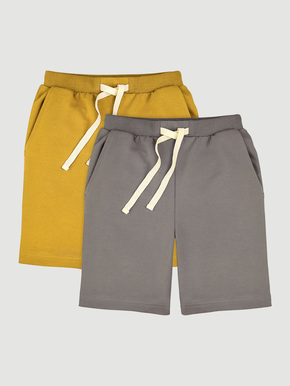 Шорты удлиненные Mjölk Fog/Mustard, сет 2 шт.