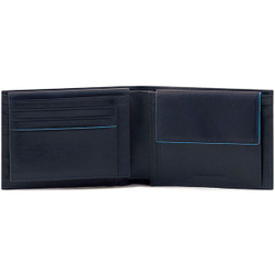Кошелек мужской Piquadro Blue Square Revamp PU1392B2VR/BLU синий натуральная кожа