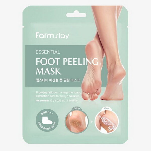 Пилинг-носочки для ног FarmStay Essential Foot Peeling Mask, 1пара (13гр)