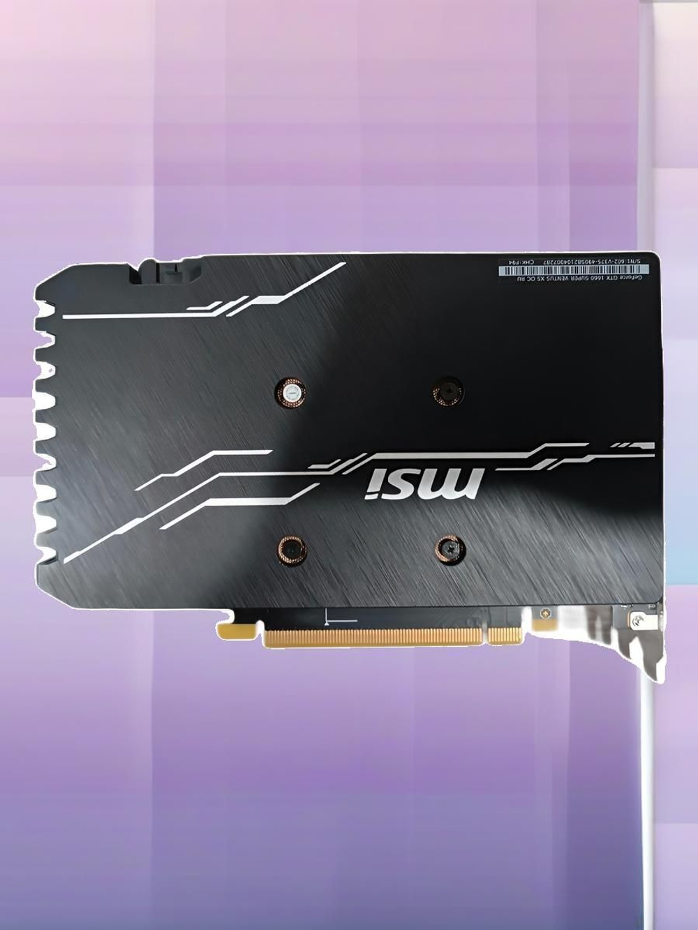 Видеокарта MSI GeForce GTX 1660 SUPER VENTUS XS OC 6Gb