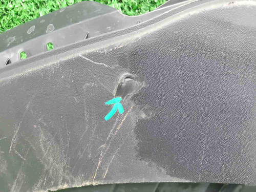 Юбка переднего бампера VW Polo 6 (2020-2022)