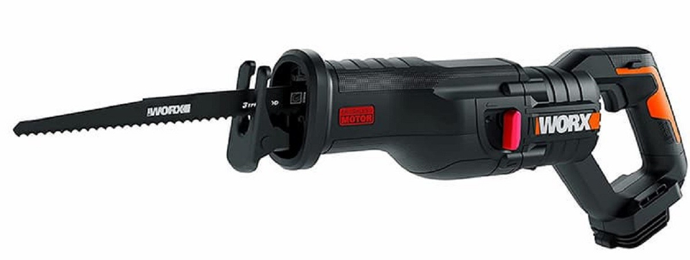 Пила сабельная аккумуляторная Worx WX516 бесщеточная