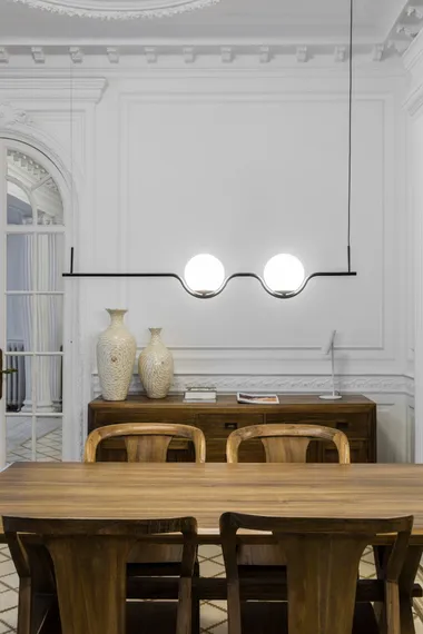 Подвесной светильник Le Vita 2L черный