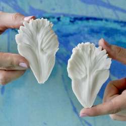 Молды силиконовые Набор для лепки Тюльпанов 3 шт. / вайнеры для лепестков 3 видов: пионовидный, резной и овальный