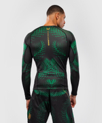 Рашгард Venum Matupa Black/Green/Gold L/S