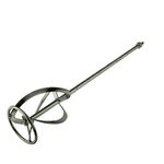 848947 Миксер, для тяжелых растворов, 120 х 590мм, оцинк., хвостовик резьба М14 Сибртех