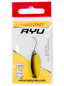 Блесна колеб. Lucky John TR AYU длин.31мм/03.5г 039