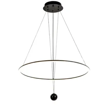 Подвесная люстра 38W 4000K 4588-6P черный Spillet Favourite