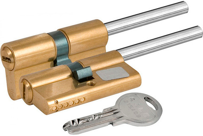 Цилиндр KALE 164 SX/66 30х10х26 латунь  (дл.шток) кл/зав