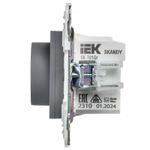 SKANDY Термостат электронный с индикацией SK-T01Gr серый IEK