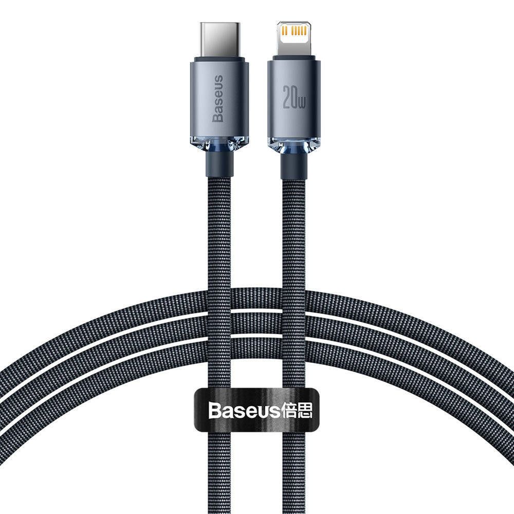 Кабель для зарядки Baseus Crystal Shine Series Fast Charging Type-C to Lightning 20W 1.2m