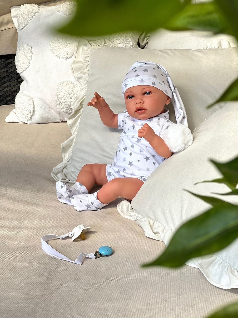 Кукла Реборн Marina and Pau 45cм Luka мягконабивная (M3062)