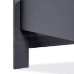 САГА кровать одинарная 90х200, габариты: 103.6х208.7х100.7 см, серый/ясень