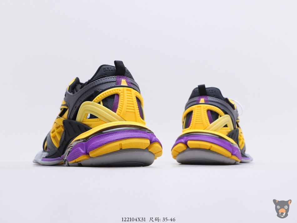 Кроссовки Track.2 Yellow/Grey/Violet