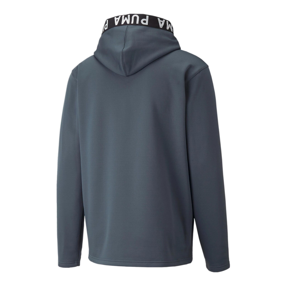 Мужская кофта теннисная Puma Power Fleece Hoody Men - Grey
