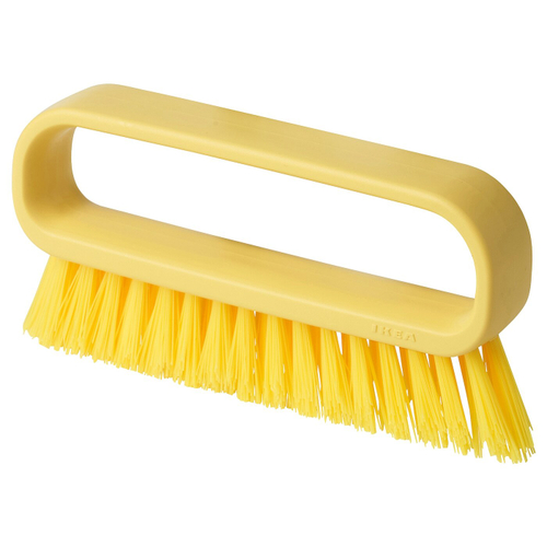 Щетка IKEA PEPPRIG (ПЕППРИГ), Желтый, 2х17 см