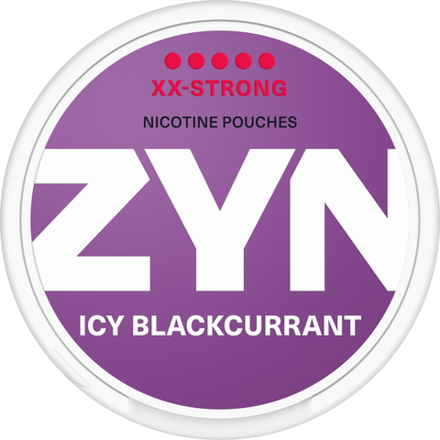 ZYN Double Extra Strong 12.5 MG - Icy blackcurrant