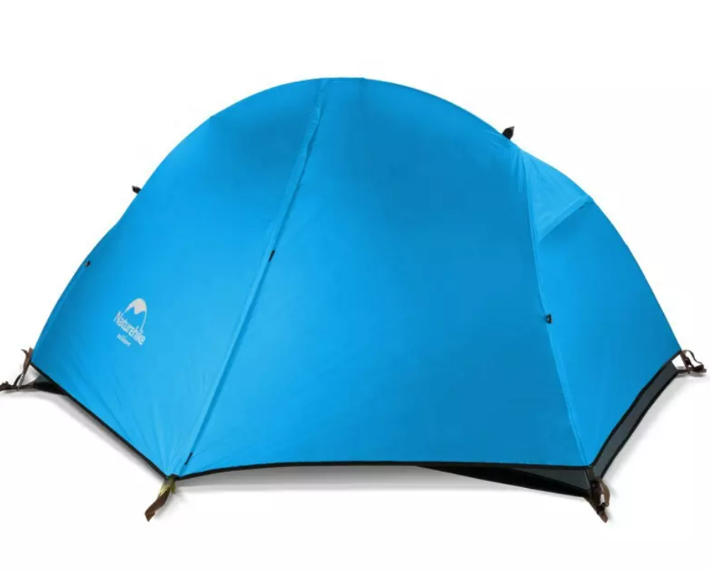 Палатка Naturehike Cycling 1-местная, алюминиевый каркас, сверхлегкая, синий