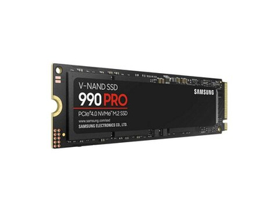 SSD накопитель Samsung 990 PRO 4ТБ, M.2 2280, PCIe 4.0 x4, NVMe [MZ-V9P4T0BW]