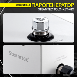 Steamtec TOLO KEY 180 - 18 кВт (ВЛАГОСТОЙКИЙ модуль управления), парогенератор для хамама и турецкой бани