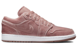 Кроссовки Jordan Air Jordan 1 Low "Pink Velvet" (Женская размерная сетка)