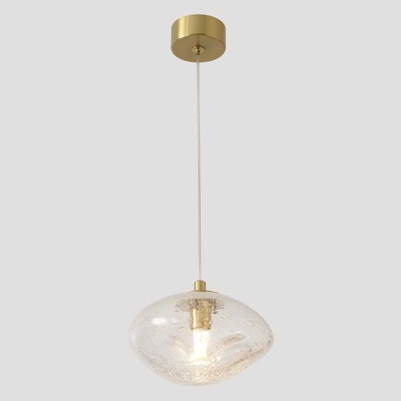 Светильник подвесной Crystal Lux FORMLESS SP1 TRANSPARENT
