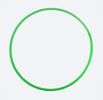 Обруч d=80 см салатный (Совтехcтром)