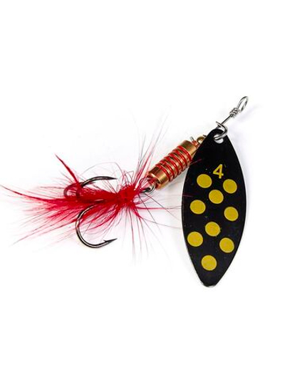 Блесна вращающаяся Lucky John SPIN X LONG 04 9,0г BF (5шт. в упк.)